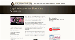 Desktop Screenshot of law4elders.com