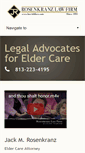 Mobile Screenshot of law4elders.com