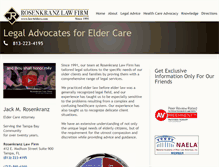 Tablet Screenshot of law4elders.com